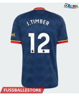 Günstige Arsenal Jurrien Timber #12 Auswärtstrikot 2026-27 Kurzarm